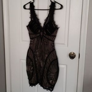 Babe mini fitted dress